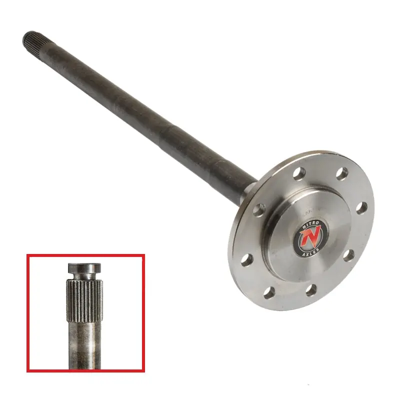 Nitro Gear Axf100002 Semi-Floating Rear Axle Shaft – Ford 10.25", 35-Spline, Lh, 33.125" 1