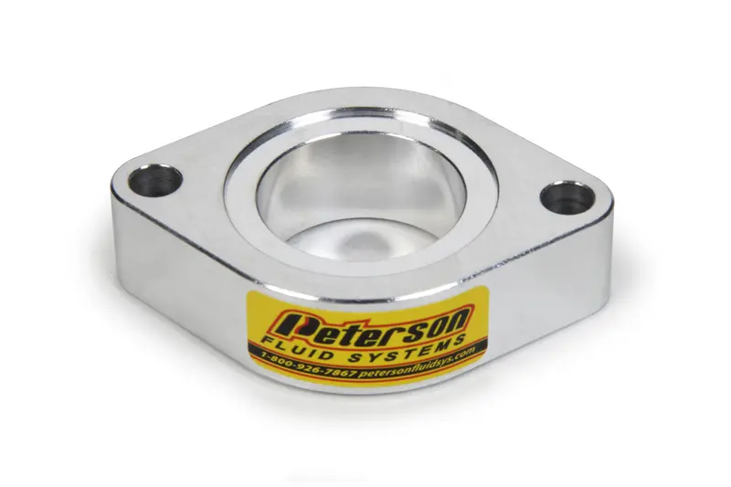 Peterson Fluid Systems Water Neck Riser Block – Aluminum Spacer For Radiator Hose (10-2250) 1