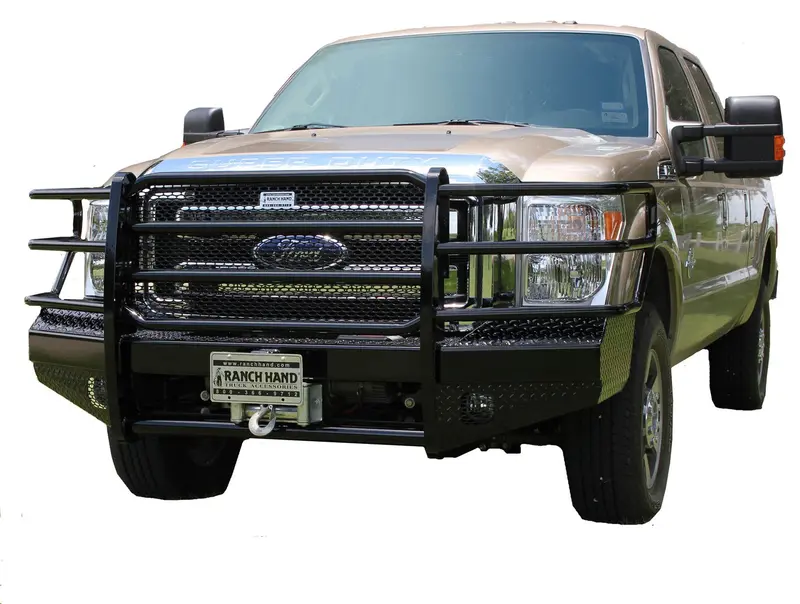 Ranch Hand Sport Series Winch-Ready Front Bumper For Trucks (Fbf115Blr) 1