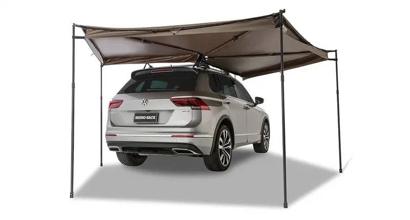 Rhino-Rack 33400 Batwing Compact Awning – Right-Mount, Retractable Shade Solution 1