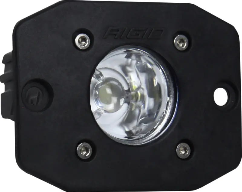 Rigid Industries 20621 Ignite Flood Led Light – Black Flush-Mount Version 1