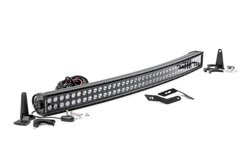 Rough Country Black Series Led Light Bar Kit – 40-Inch Front-Mount For Honda Talon (2019–2020) 1