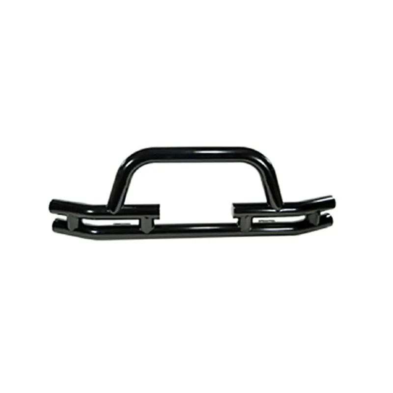 Rugged Ridge Black Front Winch-Compatible Bumper For Off-Road Vehicles 1