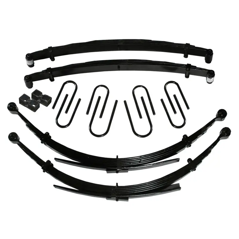 Skyjacker 8-Inch Lift Kit For 1988–1991 Chevrolet/Gmc Suburban – Includes Leaf Springs, U-Bolt Kits, Blocks, Bushings, And Brake Line Brackets – Model C180Akss8 1