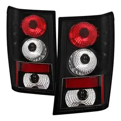 Spyder Auto 5005502 Euro-Style Black Tail Light Assembly – Pair 1