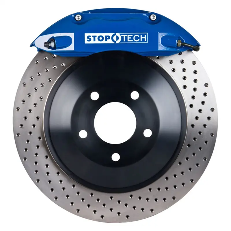 Stoptech Big Brake Front 1-Piece Slotted Rotor—High-Capacity Performance Upgrade 1