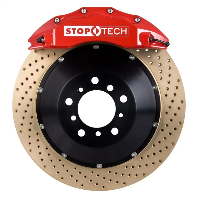 Stoptech Big Brake Kit – Two-Piece Front Rotors For High-Performance Stopping Power 1