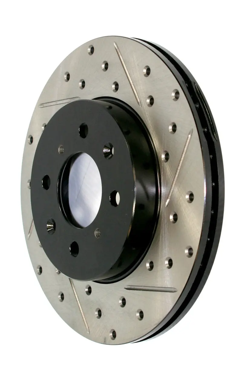 Stoptech Front Left Drilled & Slotted Sport Rotor – Model 127.48011L 1