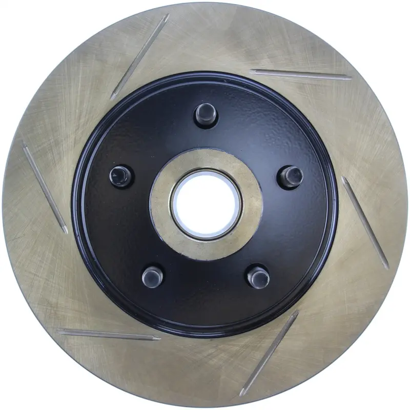 Stoptech Front Right Sport Slotted Brake Rotor 1