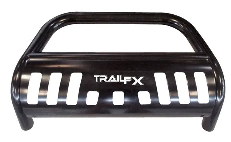 Trailfx B0013B Pwdr Ctd Black Steel 3 In Dia W/Skid Plate 1