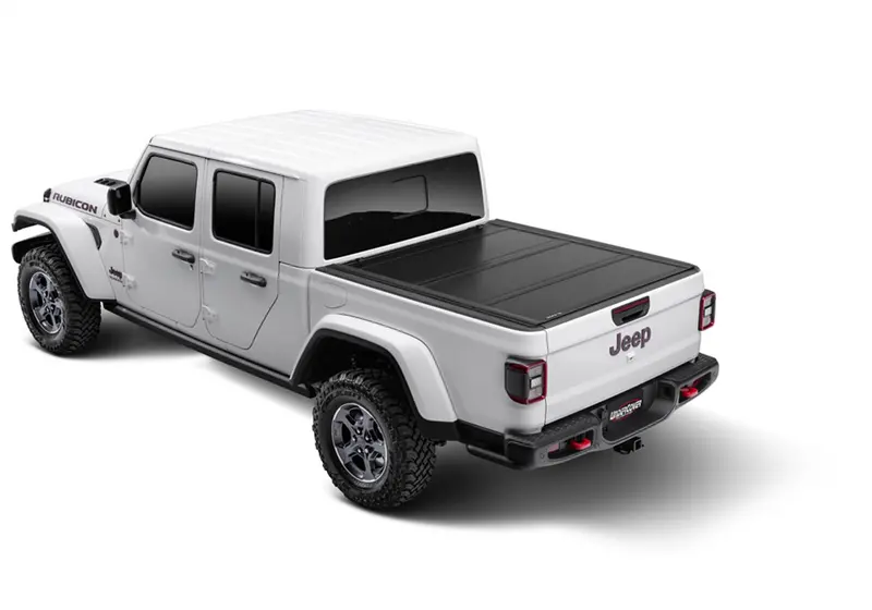 Undercover Ultra Flex Tonneau Cover – Matte Black, Soft Folding Design For 2020–2022 Jeep Gladiator (5' Bed) 1