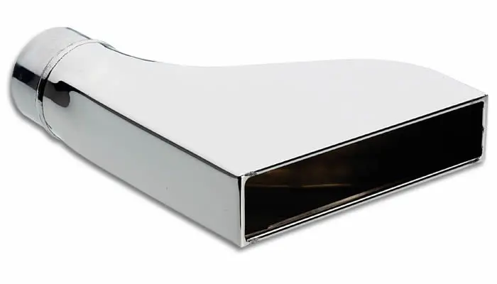 Vibrant Performance 1606 Stainless Steel Exhaust Tip – Rectangular Design With Polished Finish 1