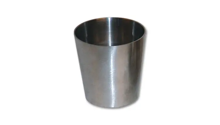 Vibrant Performance 2686 Stainless Steel 2" X 2.5" Concentric Straight Reducer Tubing (2" Length) 1