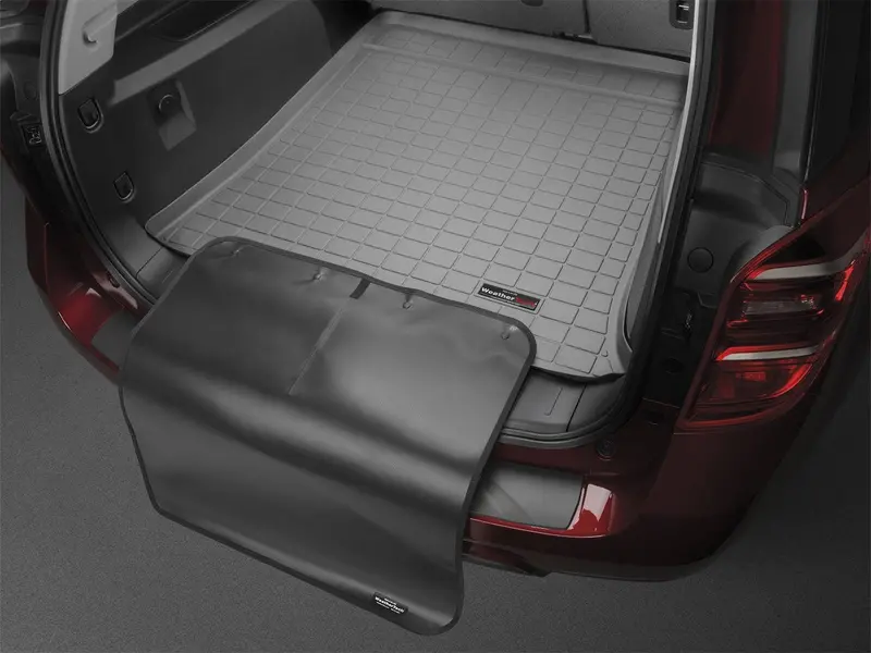 Weathertech 421190Sk Cargo Liner With Bumper Protector – Gray, Fits Behind 2Nd Row 1