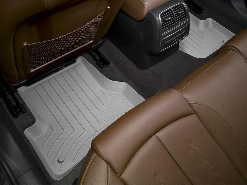 Weathertech Digitalfit 2Nd-Row Floor Liners – Gray, Precision Trimmed For Exact Fit 1