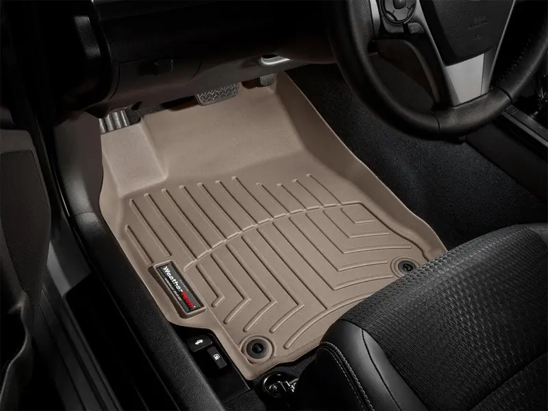 Weathertech Digitalfit Tan Front Floor Liners – Precision Molded For Vehicle Fit 1